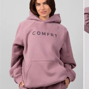 Comfrt Tranquil Hoodie Orchid Pink Large